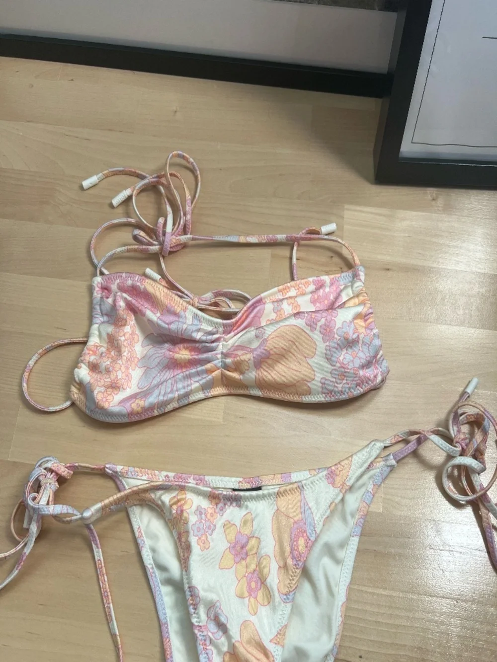 Triangl Swimwear Sherbet Floral Bikini Top & Matching Bottoms